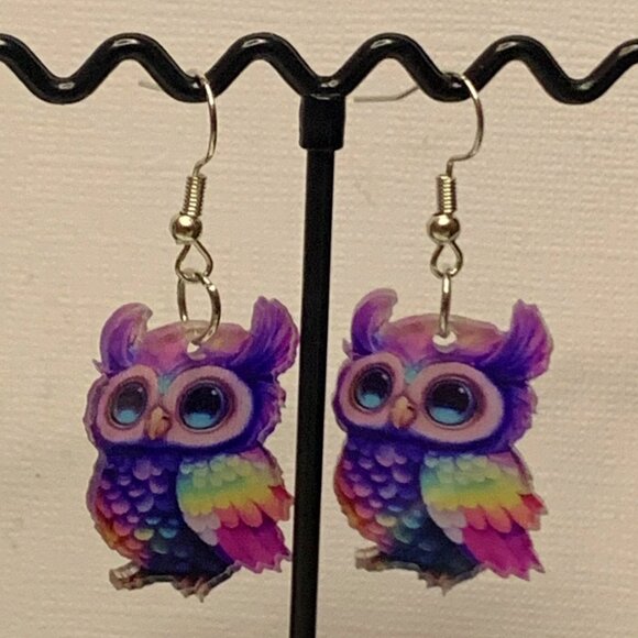 Owl Earring, Teacher Earring, Educator Earring, Gift Idea, Teacher Appre… - Picture 4 of 6